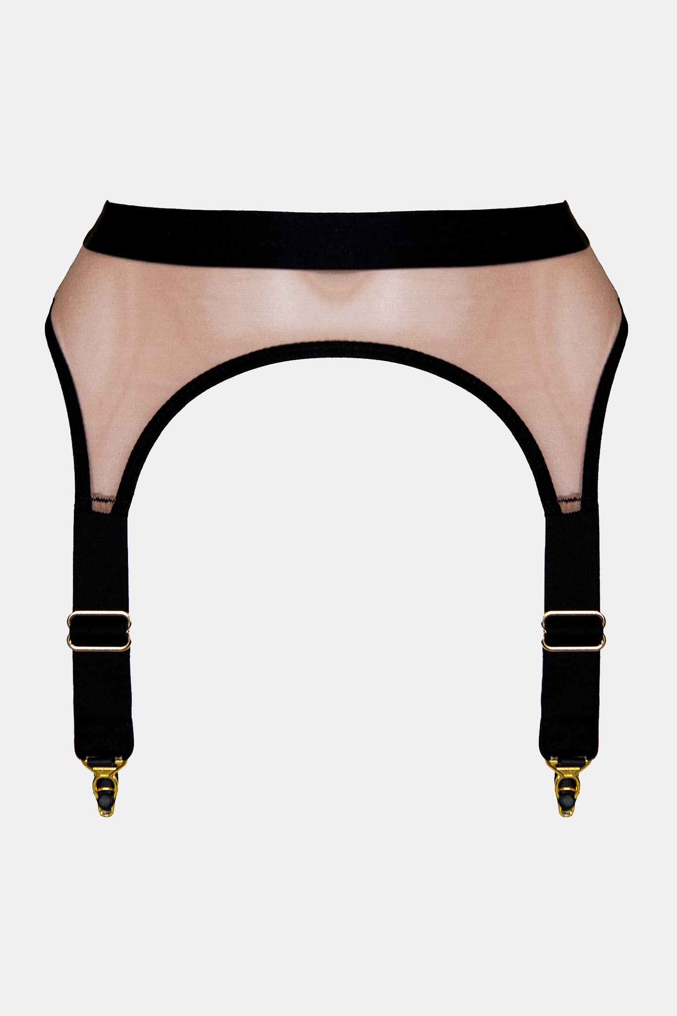 SUSPENDER BELT - COFFEE LATTE - COFFEE BLACK