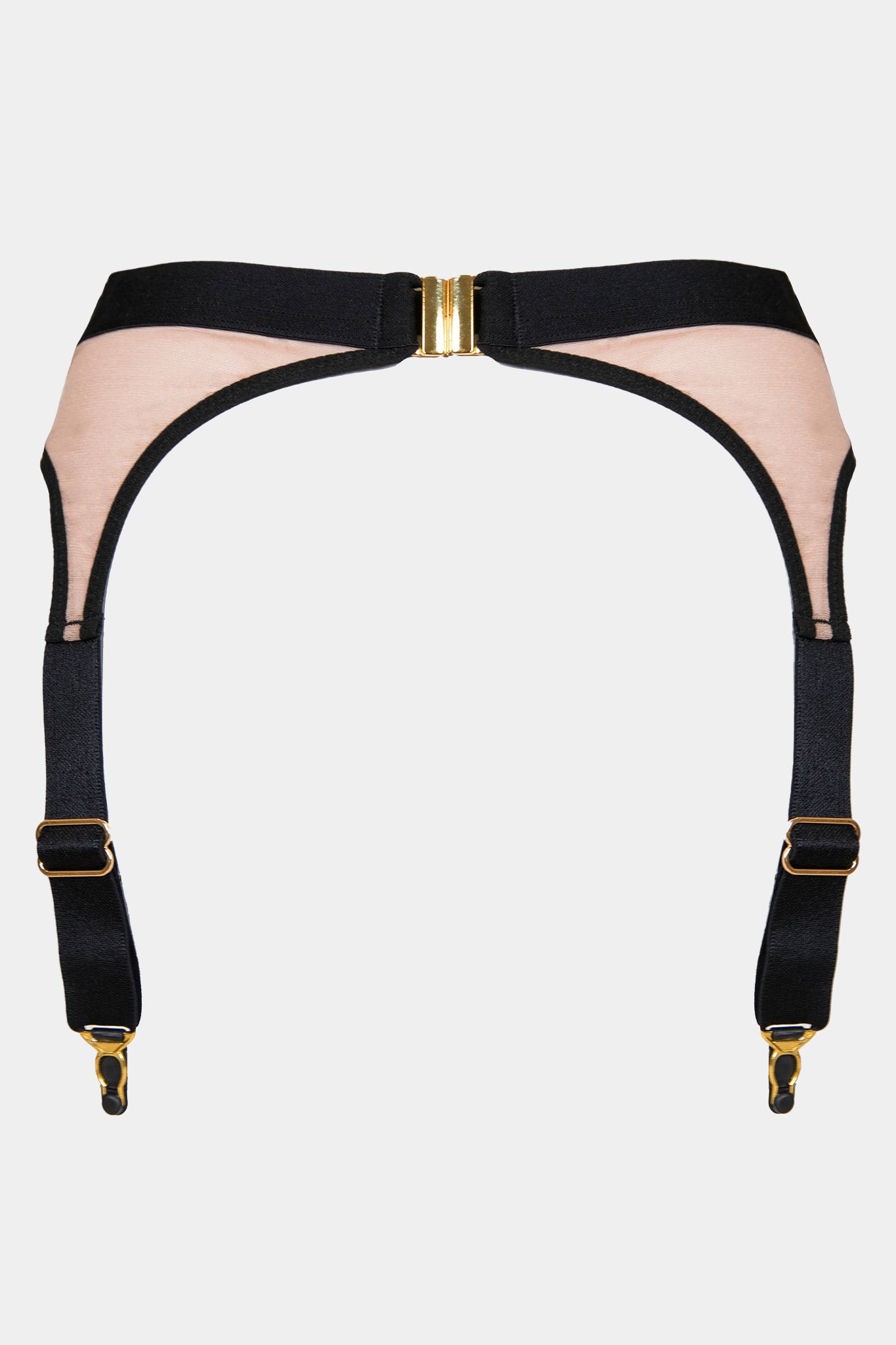 SUSPENDER BELT - COFFEE LATTE - COFFEE BLACK