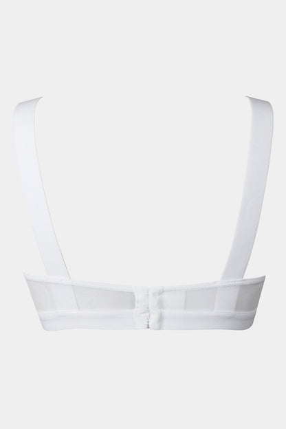 SOFT CUP BRA - COFFEE LATTE - WHITE