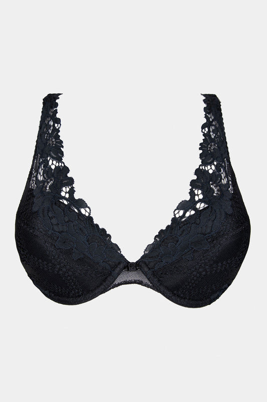 PUSH-UP BRA - DANIELLA - BLACK