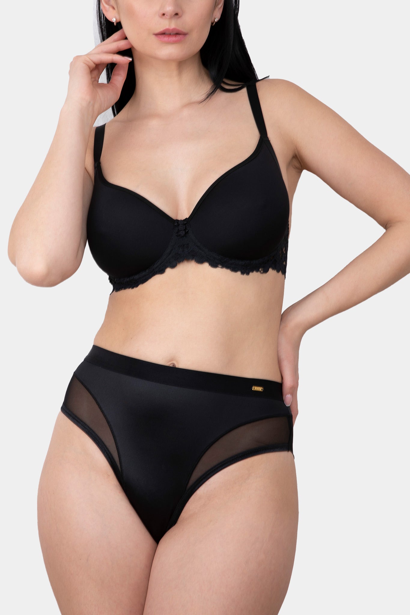 DANIELLA - BLACK -SPACER BRA