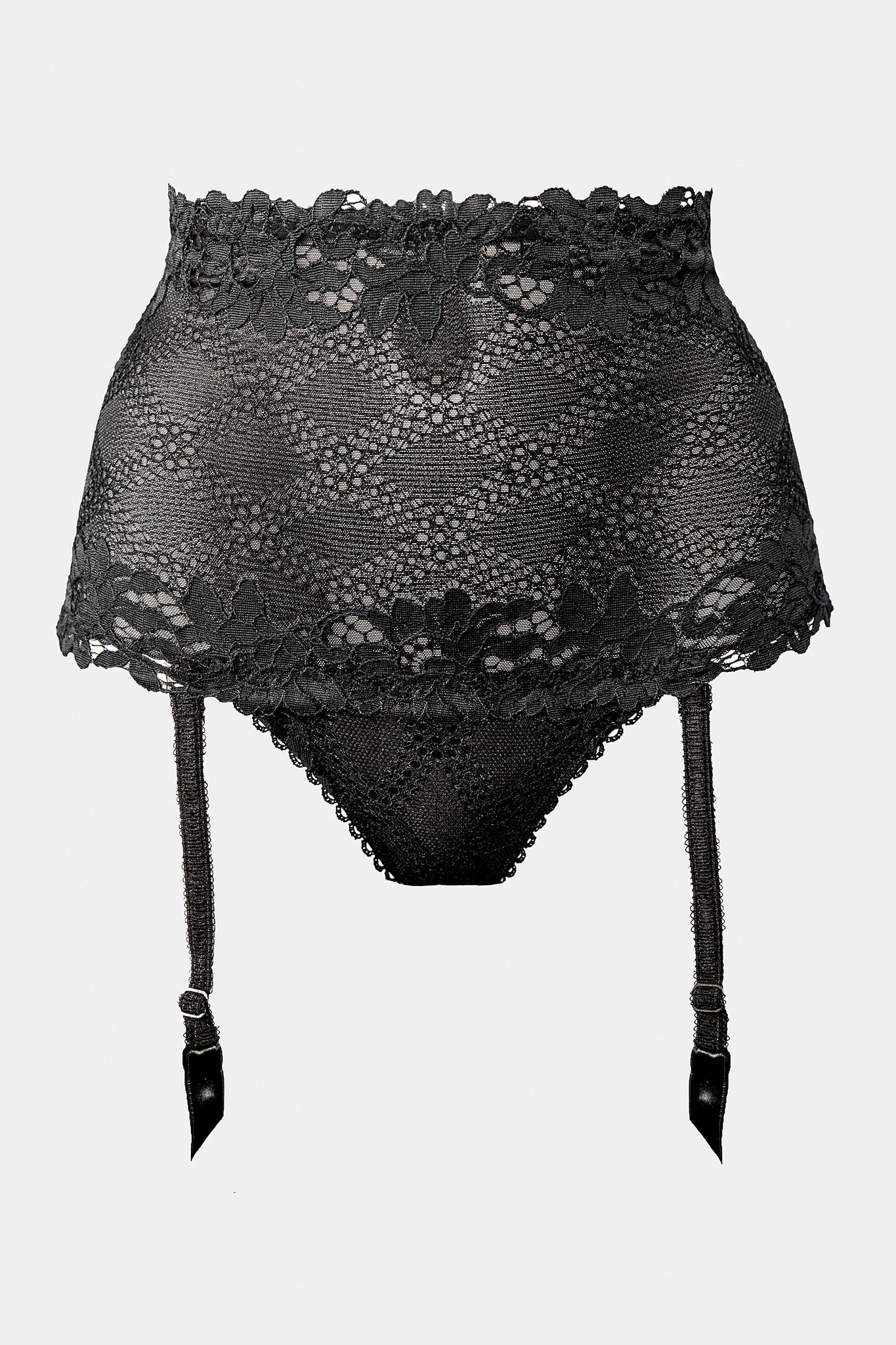 Daniella - Black - High-waisted panty