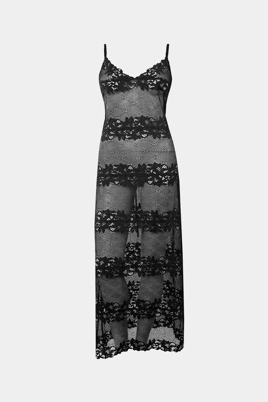 SLIP LONG - DANIELLA - BLACK