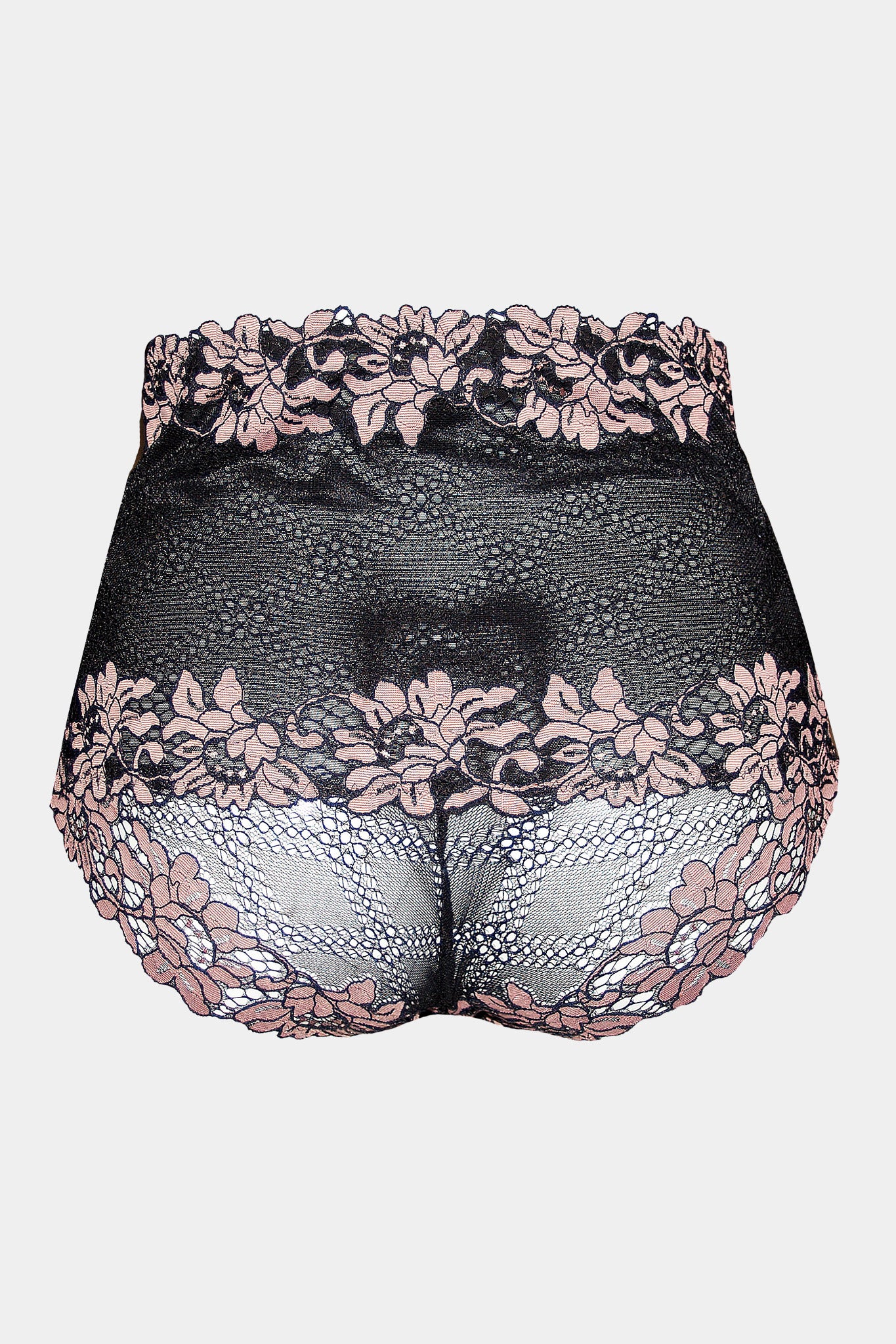 HIGH-WAIST PANTY - DANIELLA - BLACK PINK
