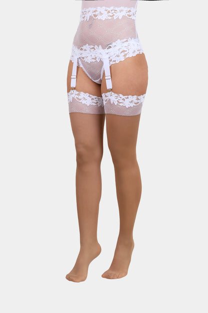 STOCKINGS - DANIELLA - WHITE