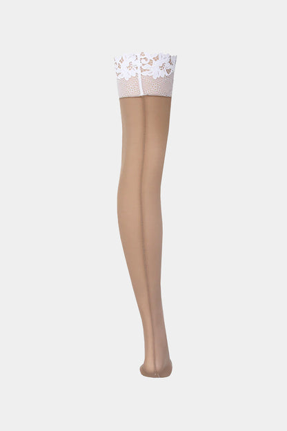 STOCKINGS - DANIELLA - WHITE