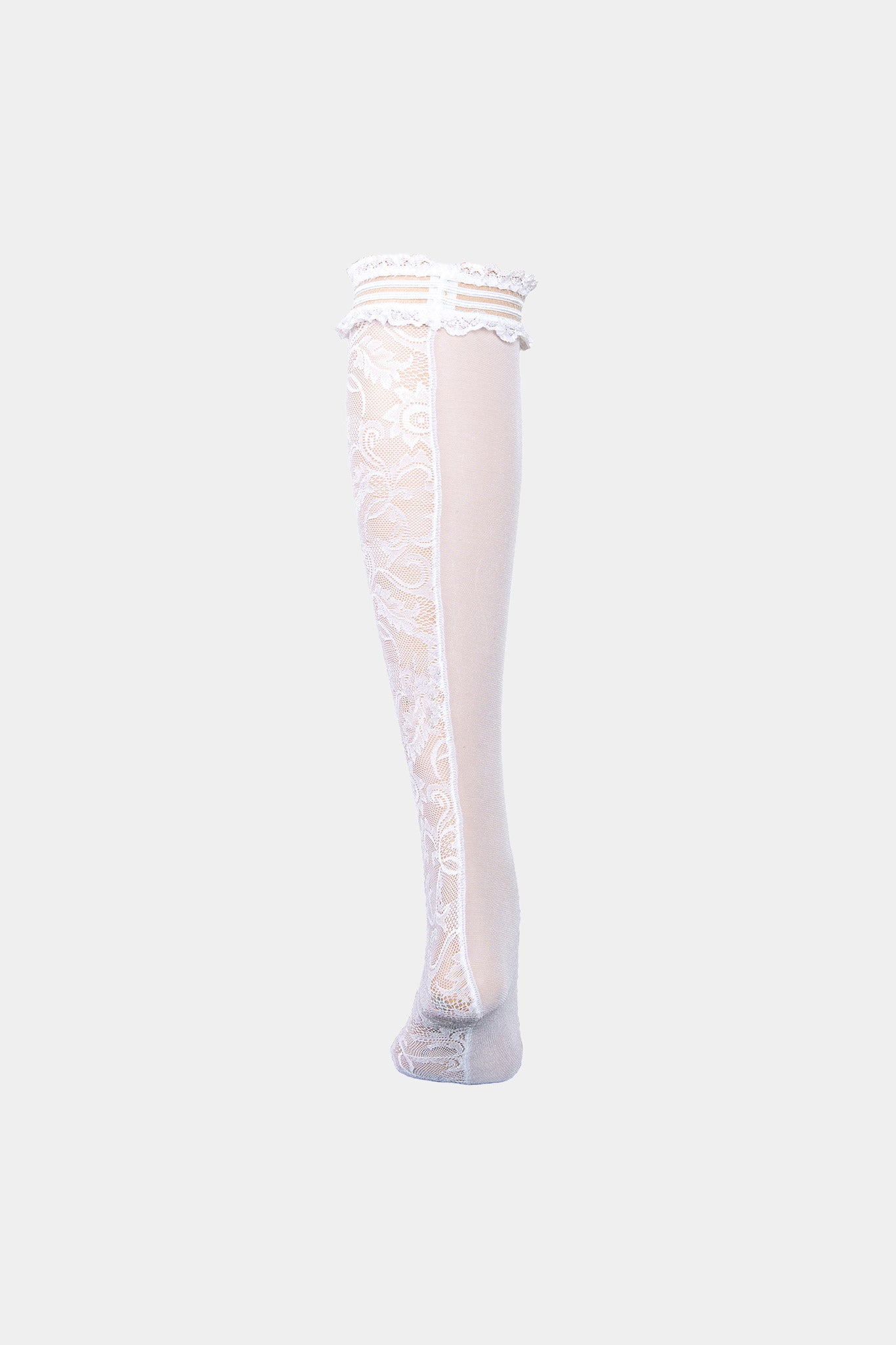 LONG SOCKS - ELITA - WHITE
