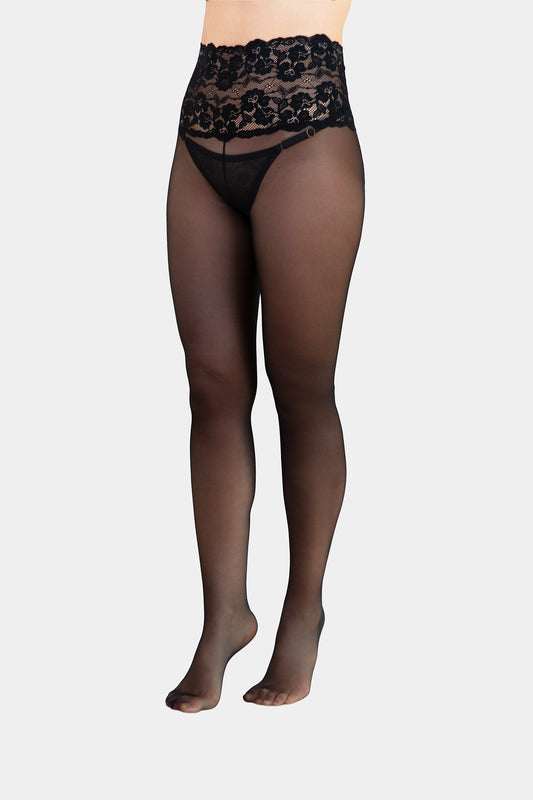 TIGHTS - ELITA - BLACK