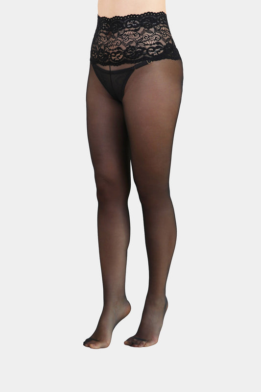 TIGHTS - ELITA - BLACK