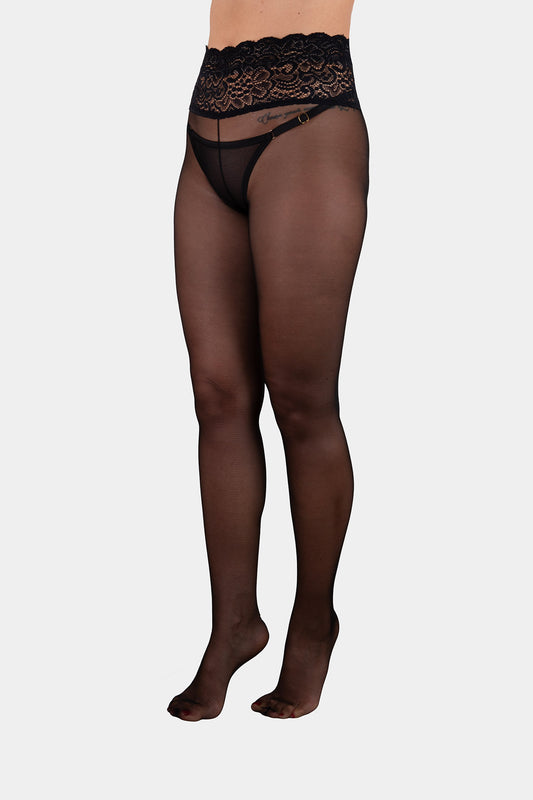 TIGHTS - ELITA - BLACK