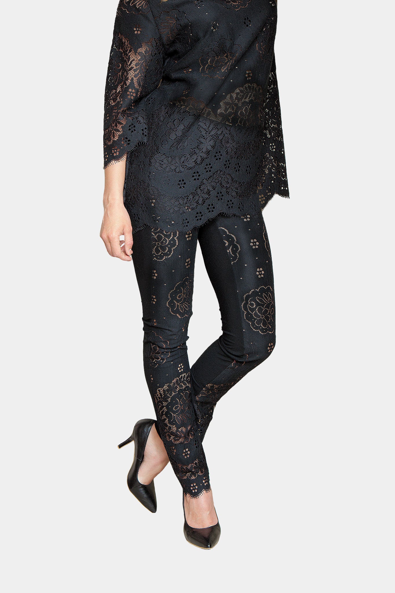 LEGGINGS - EMILIA -  BLACK