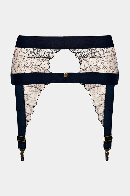 GARTER - ERIDA - BLACK