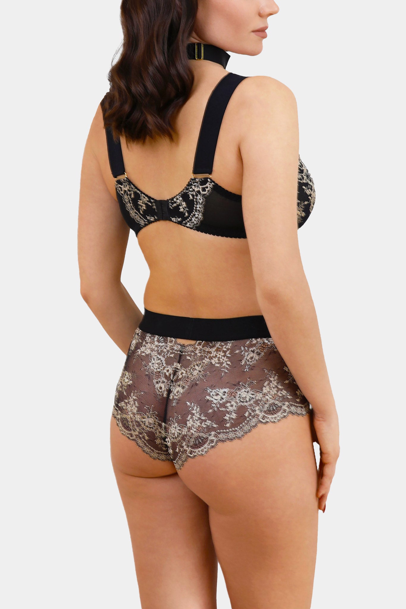 Ester - Black - Brazilian Panty