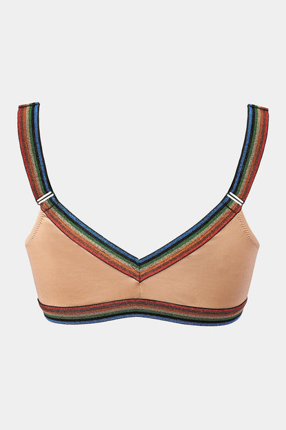 BRA SWIM - GALAXY - COFFEE