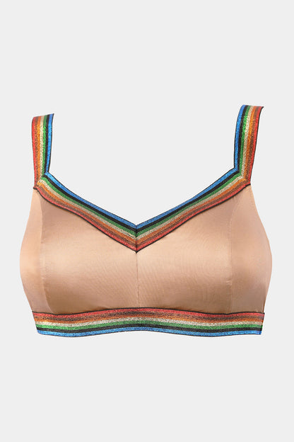 BRA SWIM - GALAXY - COFFEE