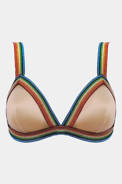 BRA SWIM - GALAXY - COFFEE