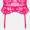 Daniella - Fuchsia - Garter belt
