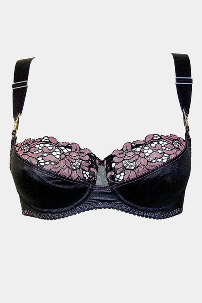 HENRIETTA - BLACK PINK - BRA SOFT