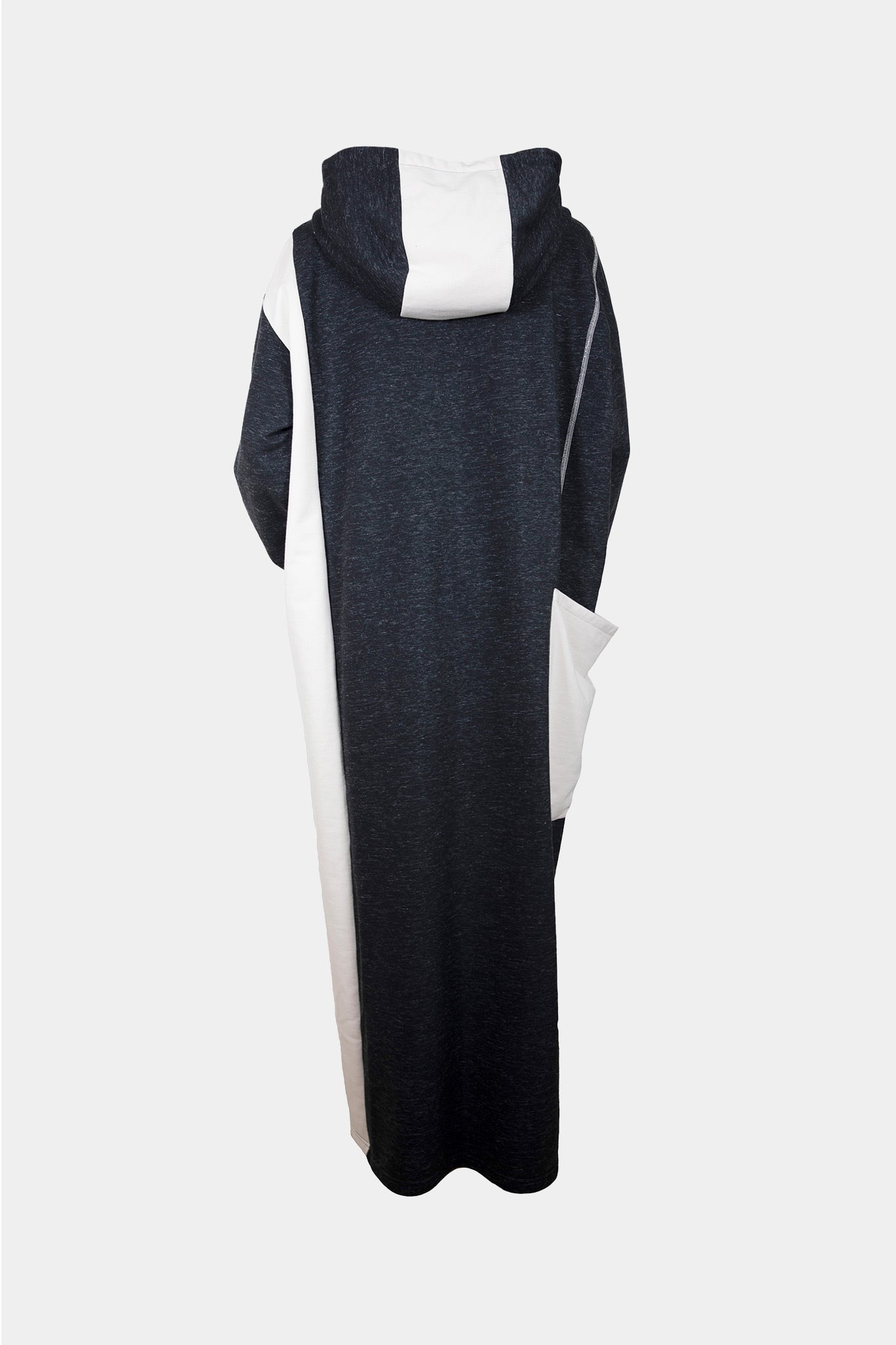 DRESS - HOODY - GREY/BEIGE