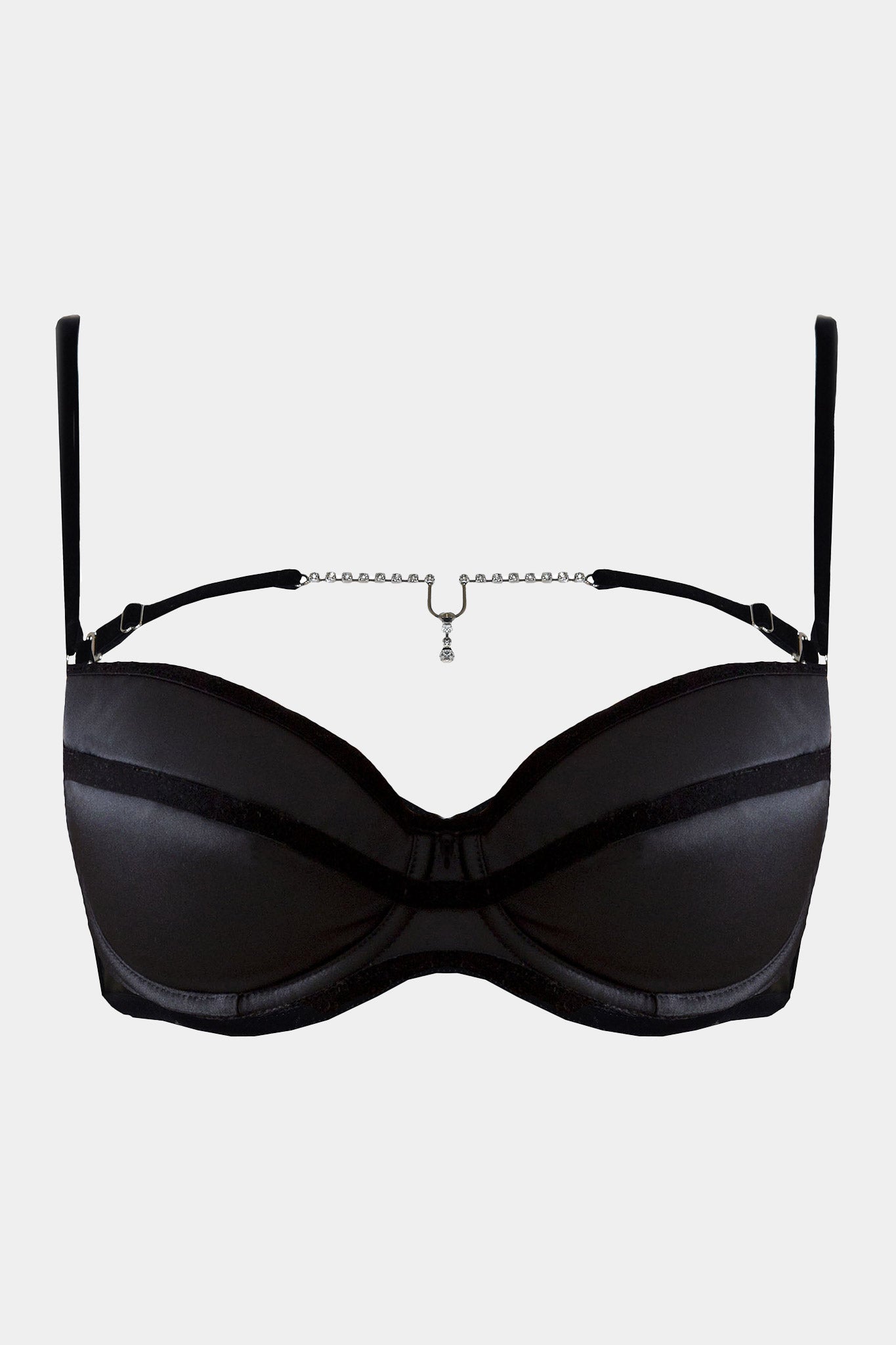 PUSH-UP BRA - ISADORA - BLACK
