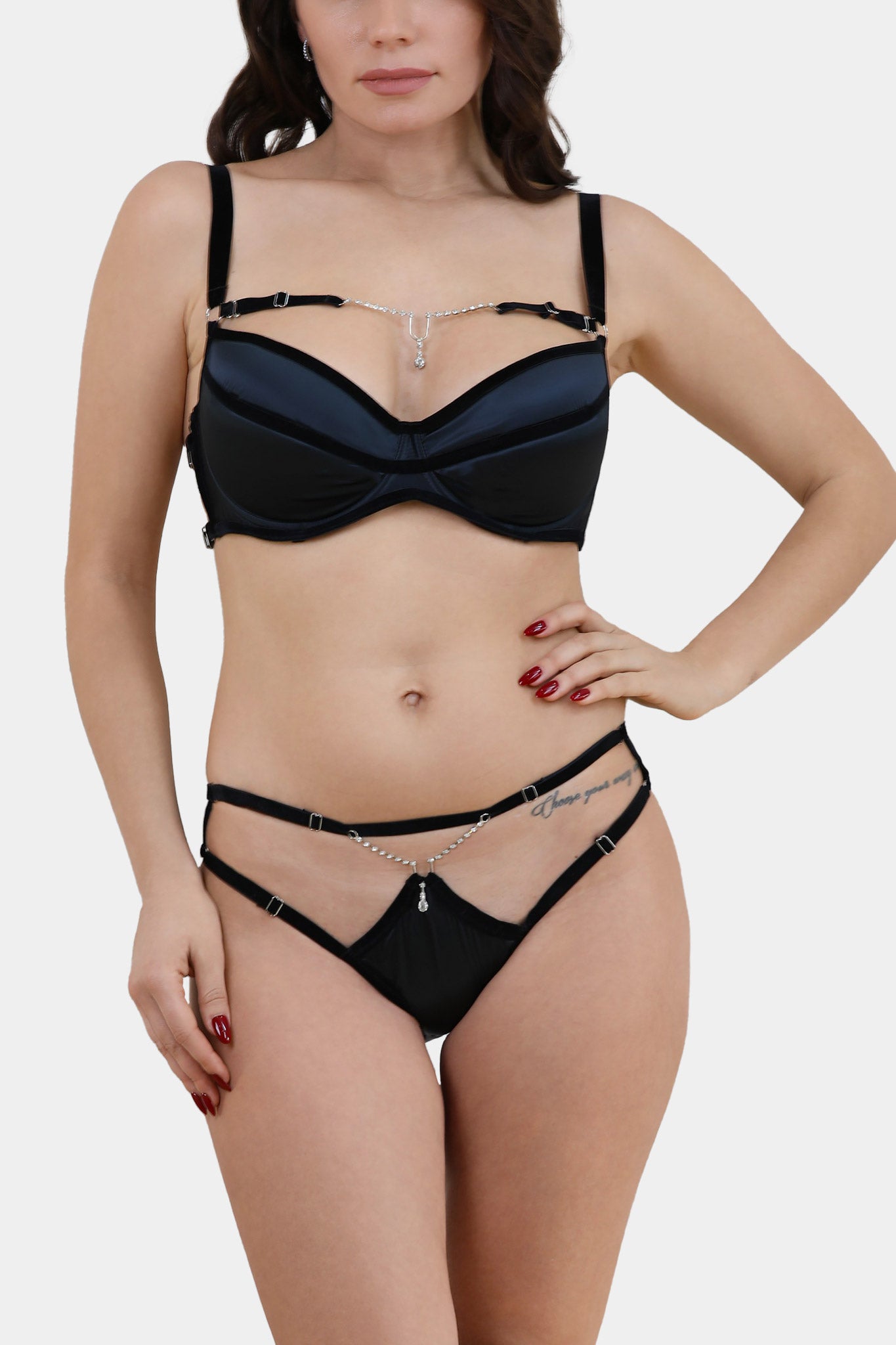 PUSH-UP BRA - ISADORA - BLACK