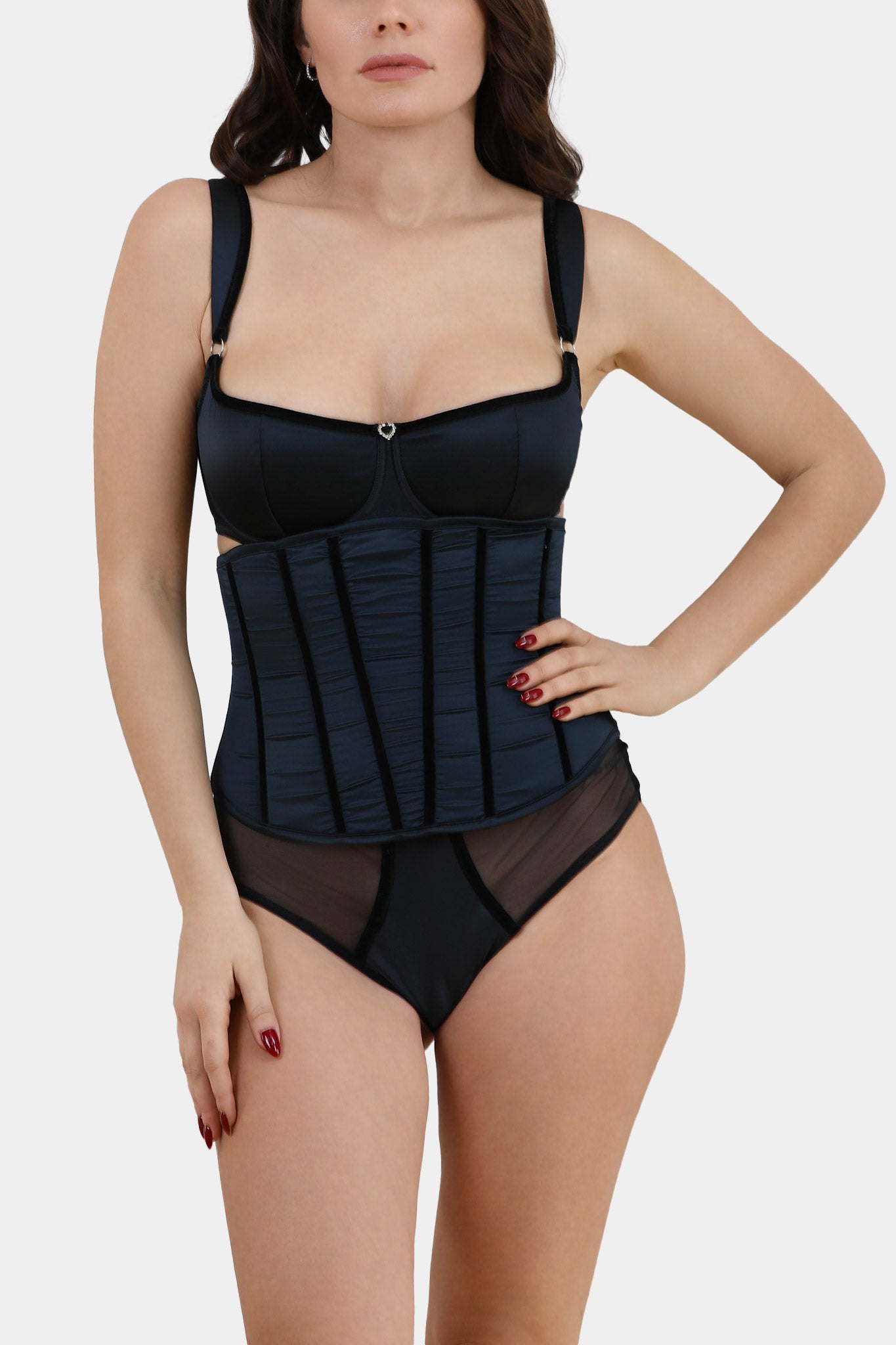 ISADORA - BLACK - CORSET