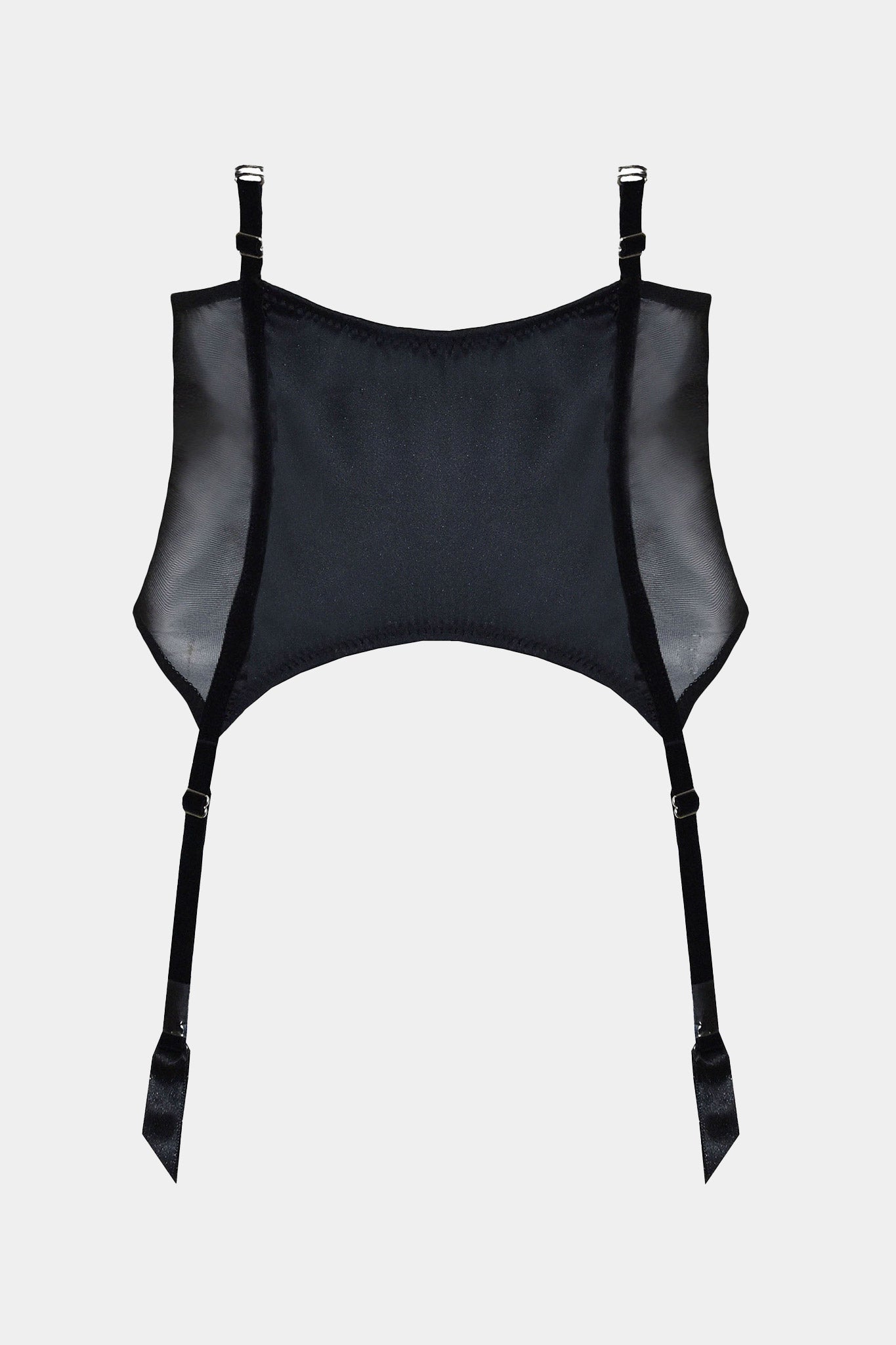 SUSPENDER BELT - ISADORA - BLACK