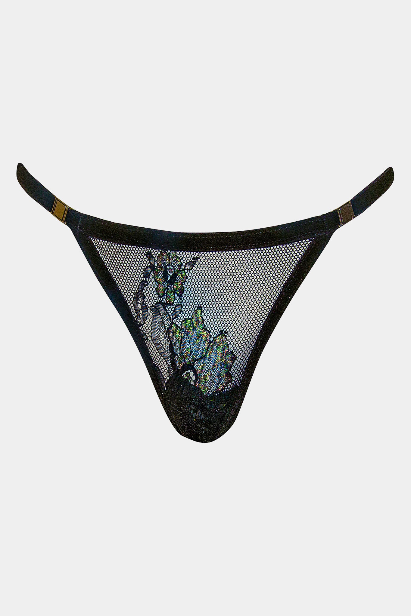 JACQUELINE - BLACK GREEN - STRING