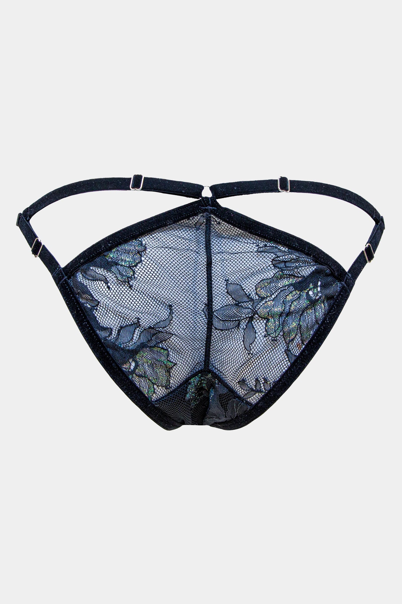 PANTY - JACQUELINE - BLACK GREEN