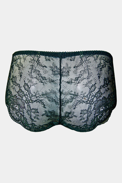PANTY - JACQUELINE - BLACK GREEN