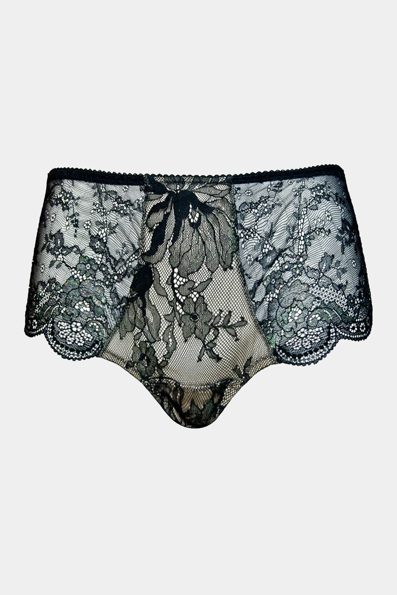 PANTY - JACQUELINE - BLACK GREEN