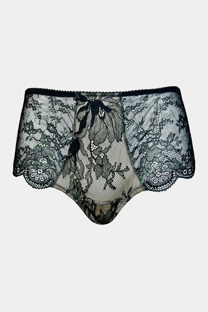 PANTY - JACQUELINE - BLACK GREEN