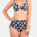 Jasmine - High-waisted shaping bikini bottoms