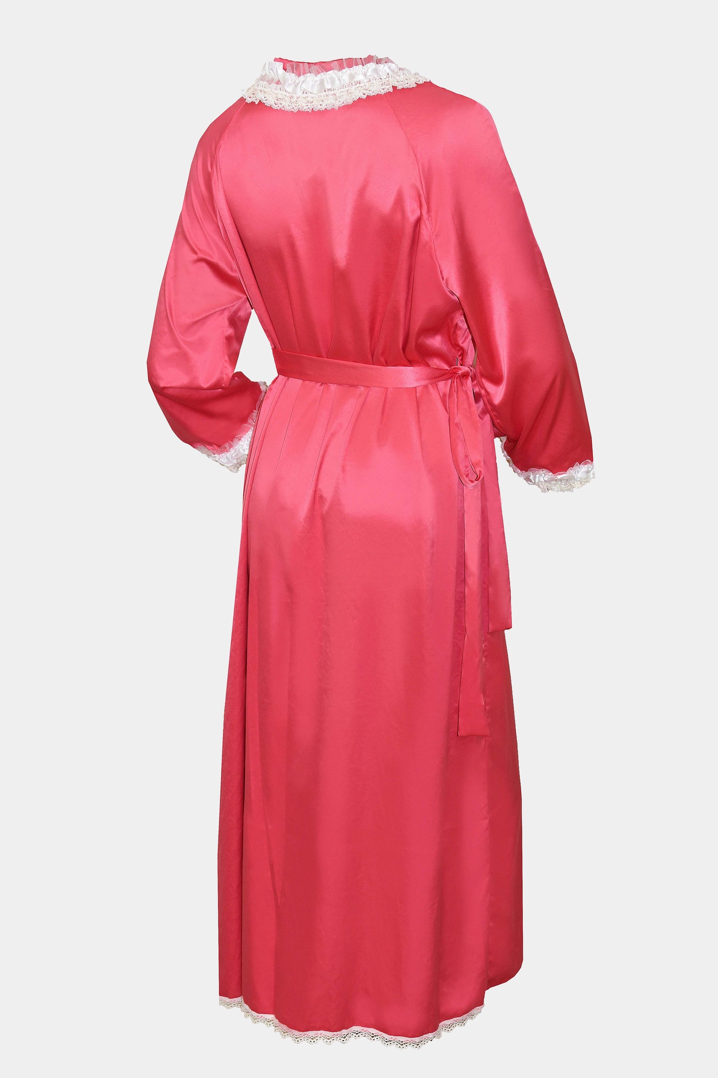 ANDREA - PINK/MILK -ROBE LONG