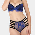 LABELIA - BLUE - HIGH-WAISTED PANTY