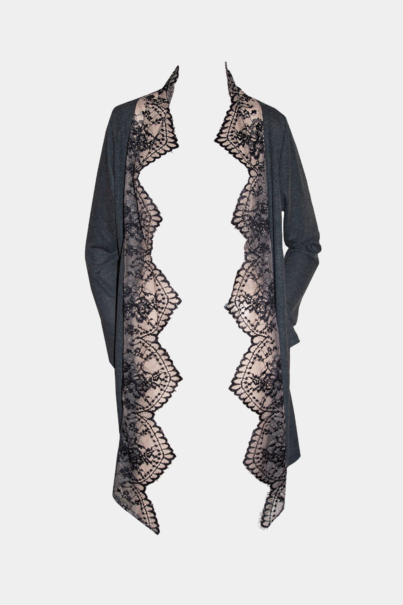 MANON - DARK/GREY - KIMONO