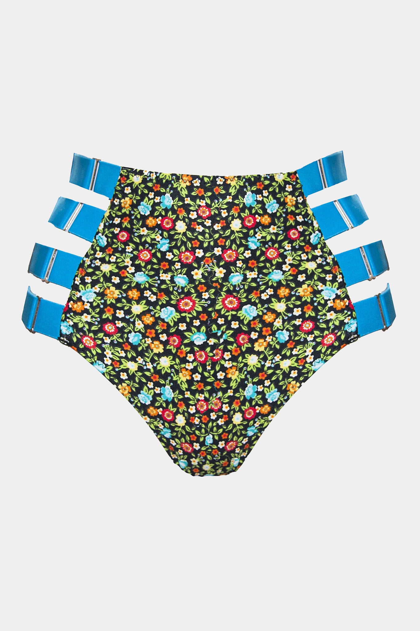 HIGH WAISTED PANTY SWIM - MARTA - PRINT