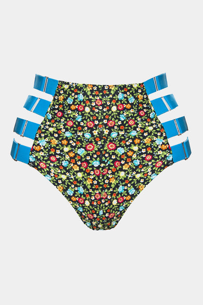 HIGH WAISTED PANTY SWIM - MARTA - PRINT