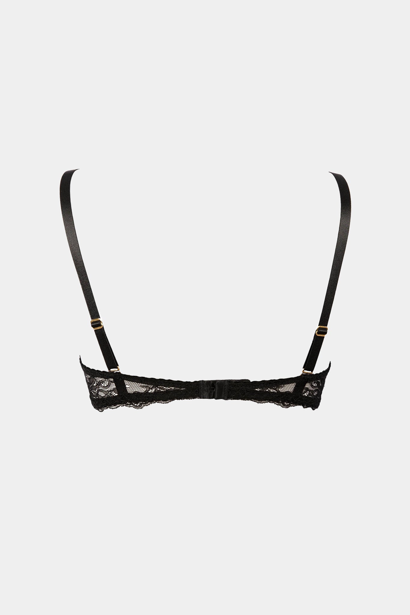 PUSH-UP BRA - OLIVE - BLACK