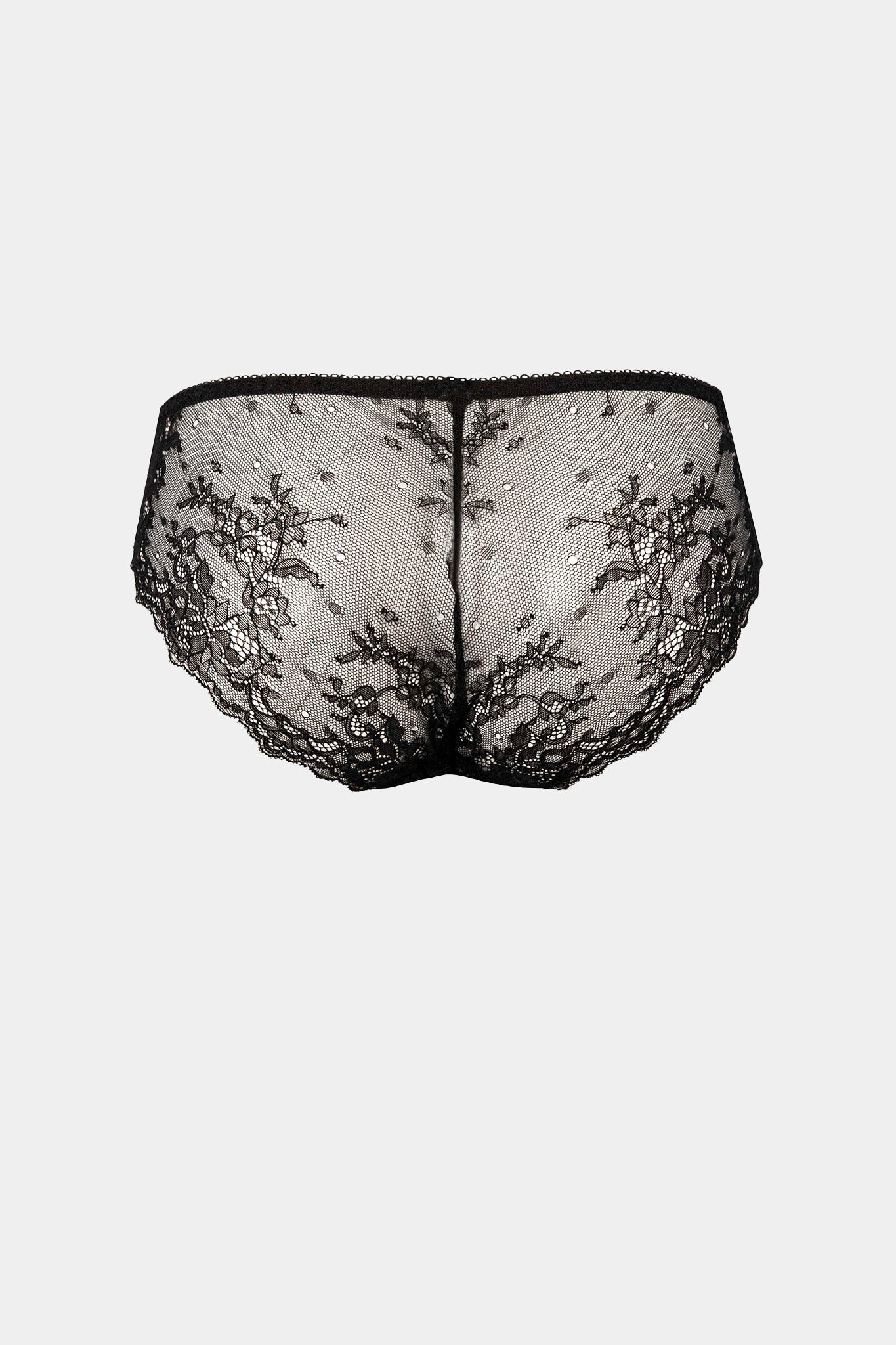 PANTY - OLIVE - BLACK