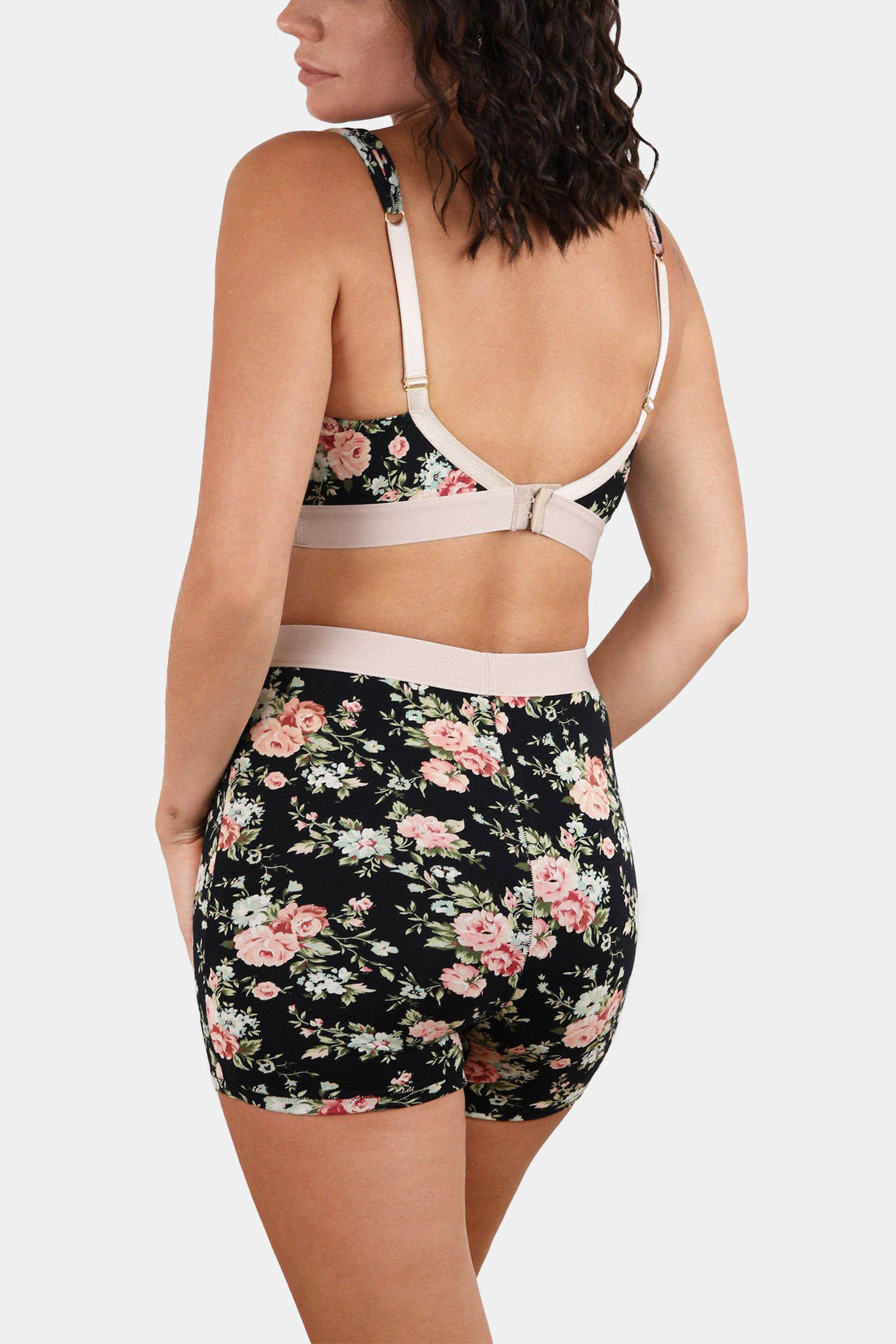 Paradise - Print - Cotton underwired balcotette bra