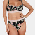 Paradise - Print - Cotton high-waist panty