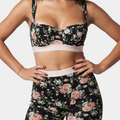 Paradise - Print - Cotton underwired balcotette bra