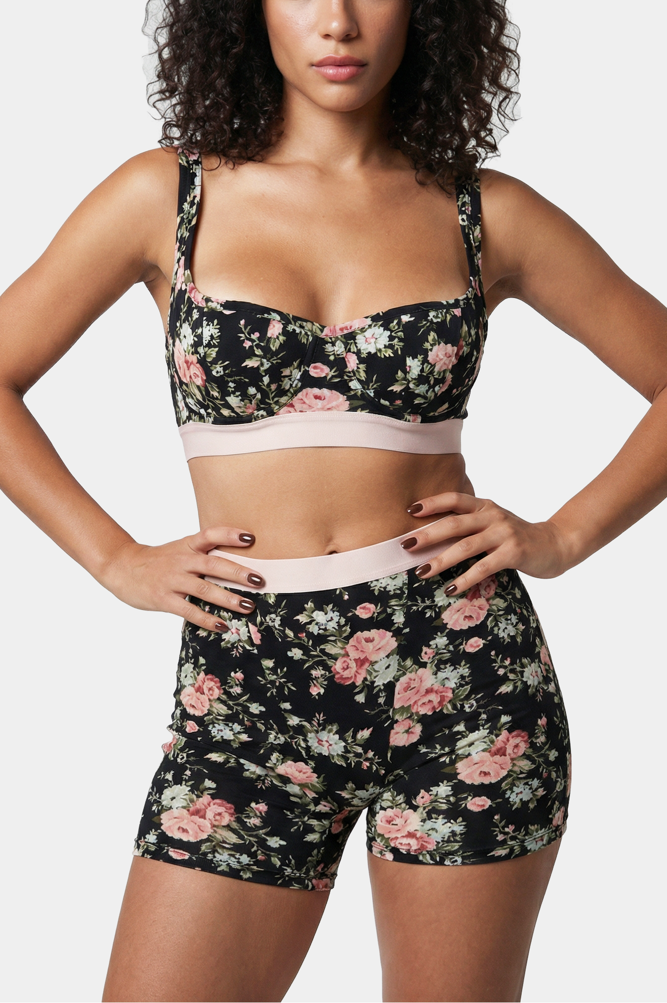 Paradise - Print - Cotton underwired balcotette bra