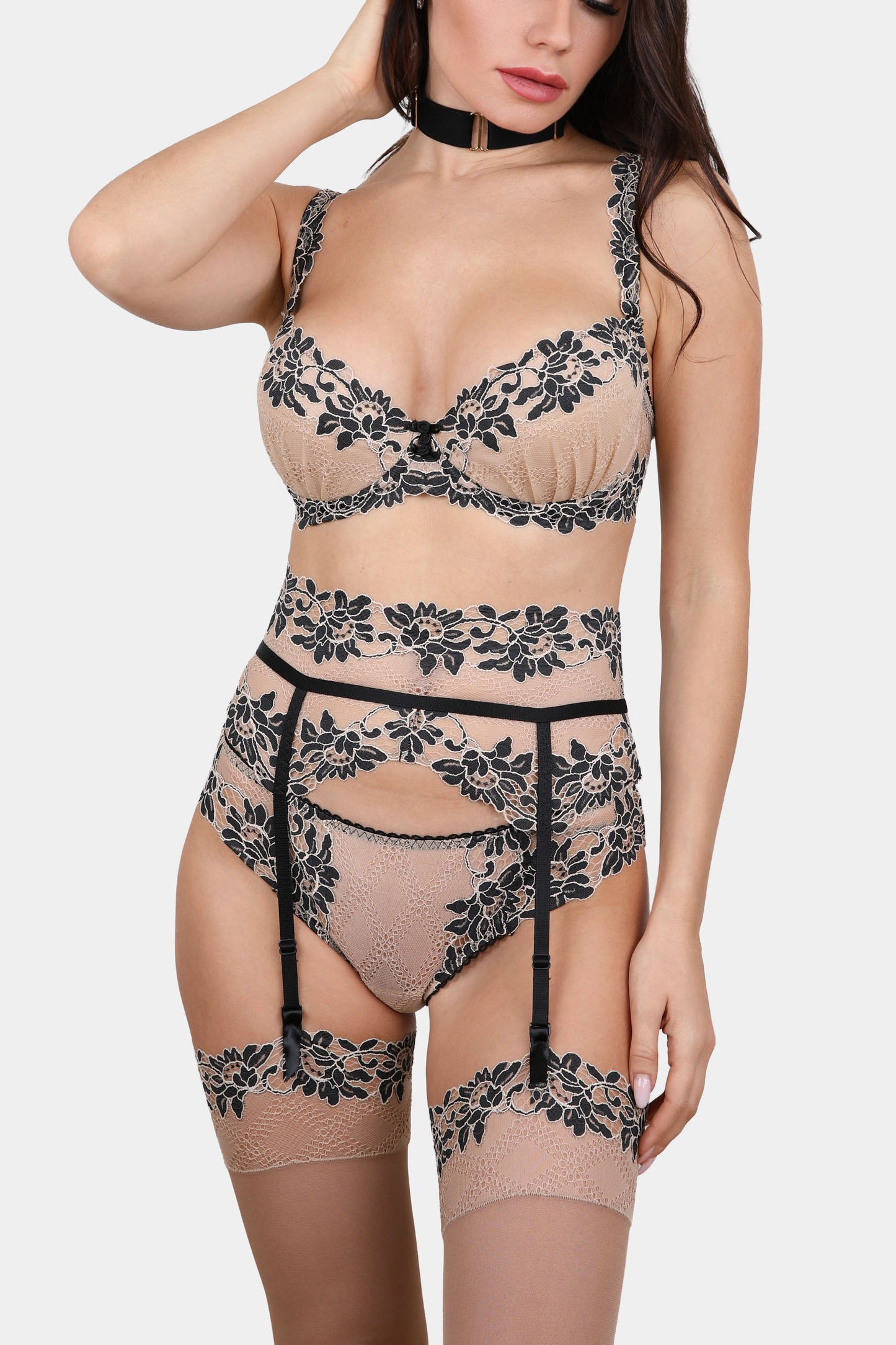 DANIELLA - COFFEE BLACK - PANTY