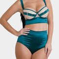 Royal Sapphire - Green - High-waist panty