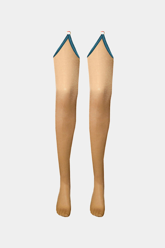 STOCKINGS - ROYAL SAPPHIRE - GREEN