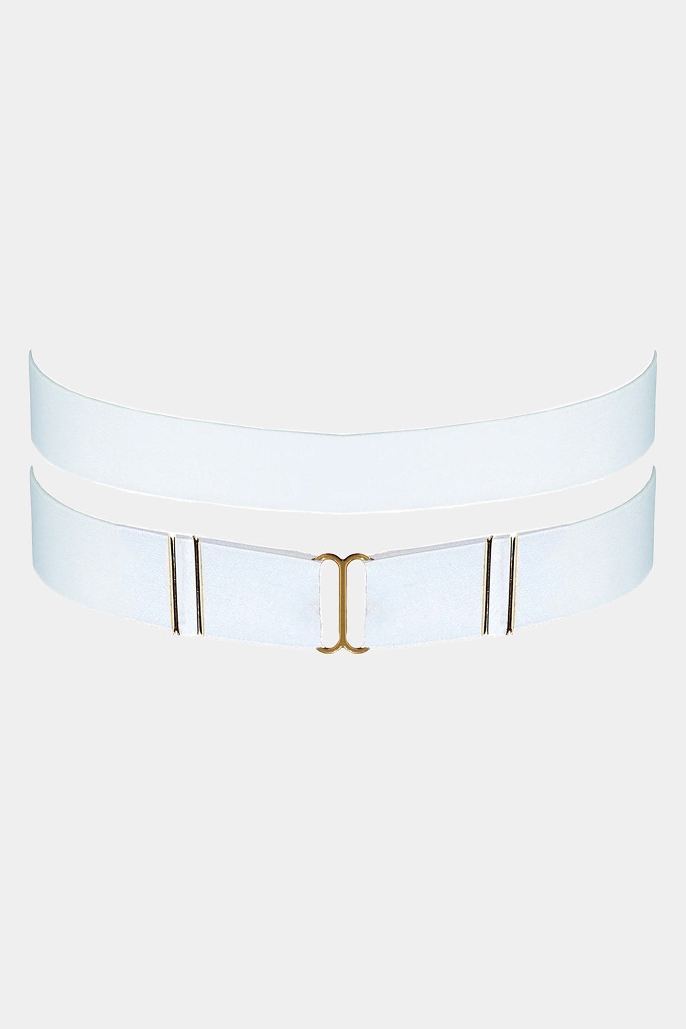 GARTER - ROYAL SAPPHIRE - OFF WHITE