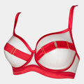Royal Sapphire - Red - Underwired soft cup bra