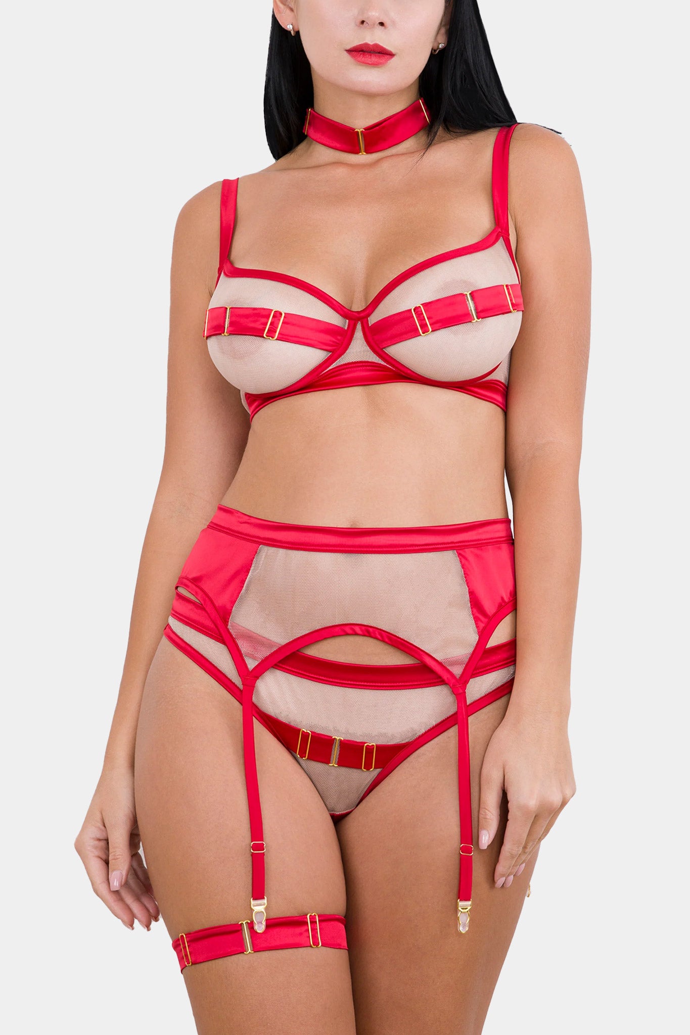 PANTY - ROYAL SAPPHIRE - RED